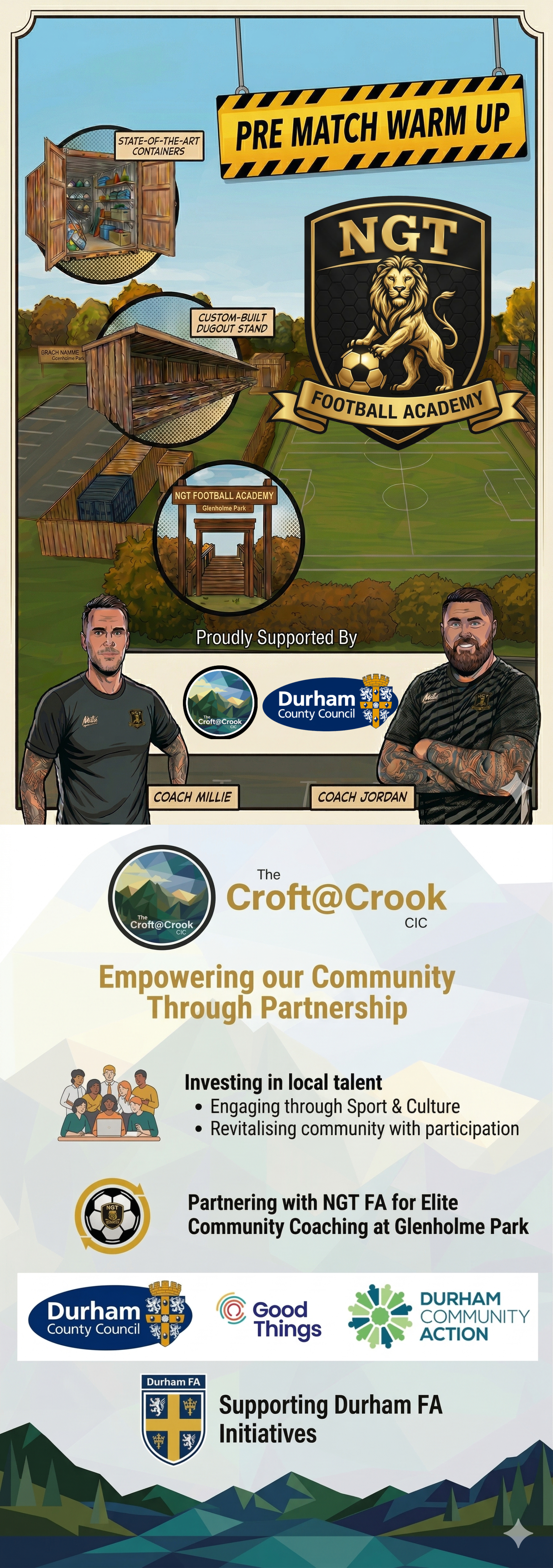 NGTFA Pre Match Warm Up